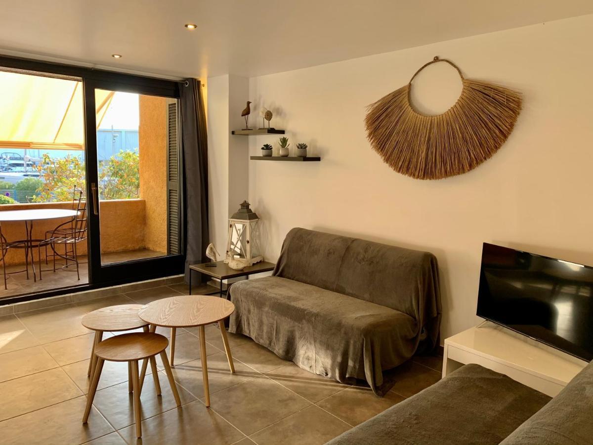Marinesappartement, La Marina Tropezienne 100M Plage Wifi Fibre Cogolin Buitenkant foto